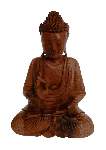 Buddha Hartholz, Figur Buddha aus Holz geschnitzt - 32 cm - P1020929 Kopie.jpg